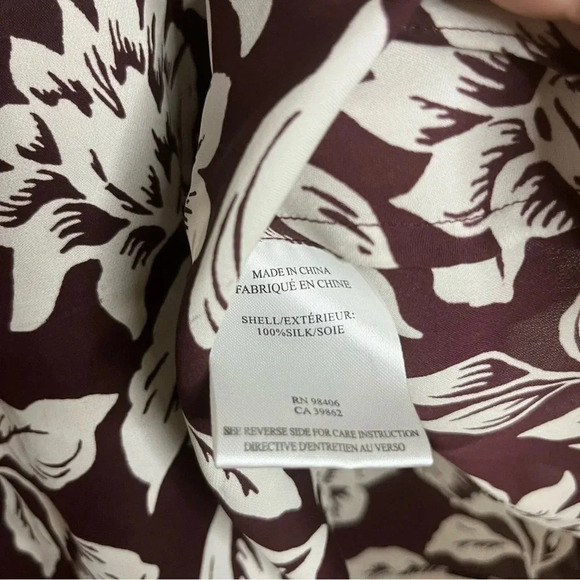 THEORY Bringam Silk Summer Breezy Sunflower Tank Top - Picture 9 of 11